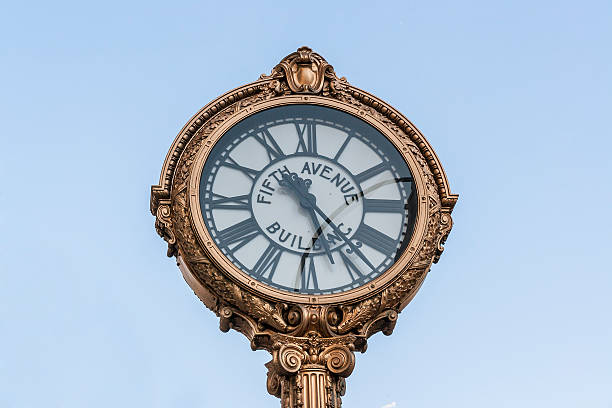 istock Clock in Fifth Avenue - New York 468824256