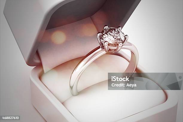 Beautiful Jewelry Rings Stock Photo - Download Image Now - Engagement Ring, Jewelry, Diamond - Gemstone