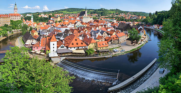 istock Cityscape of Cesky Krumlov ( UNESCO heritage list) 468828182