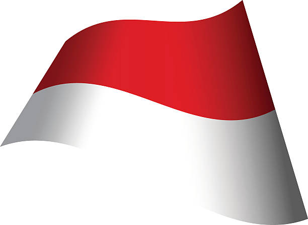 Bandiera Del Principato Di Monaco Illustrazioni Foto e Immagini Stock