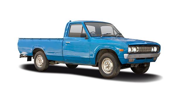 istock Old Japanese pick-up truck 468835860