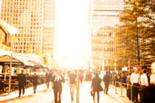 istock Business people in London financial district 468836894
