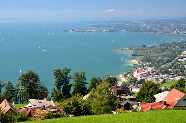 istock Spectacular picturesque view on Lindau on Lake Bodensee, Germany 468838236