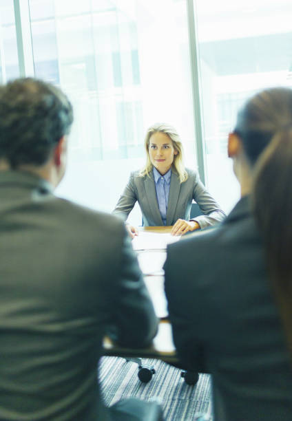 istock Business people talking in meeting 468838755