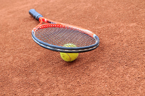 istock Tennis ball and racket 468838810