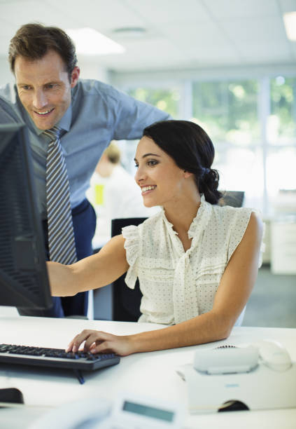 istock Business people working in office 468841067