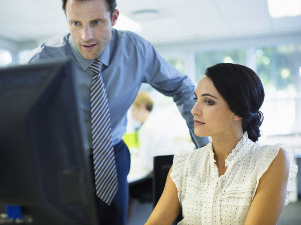 istock Business people working in office 468841095