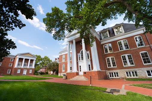 Recitation Hall at the University of Delaware in Newark, Delaware.