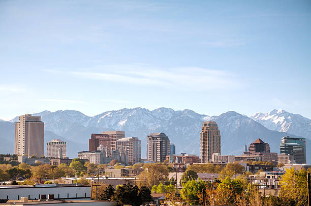 istock Salt Lake City downtown overview 468842288