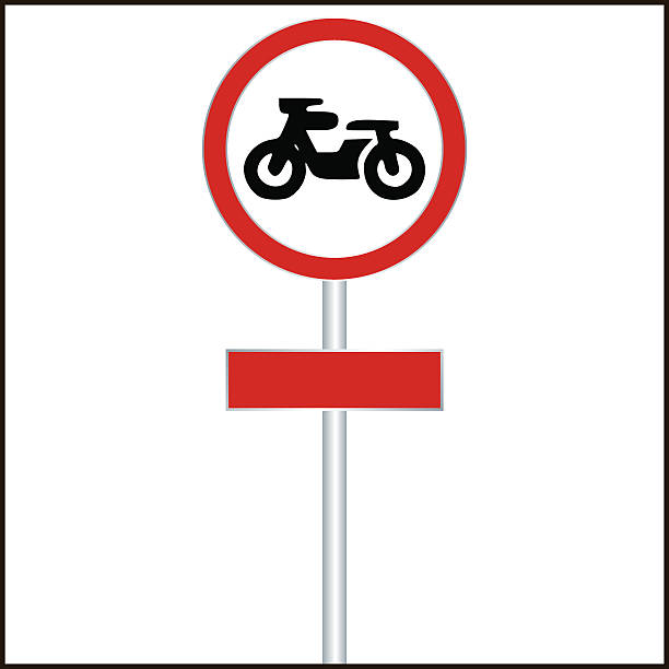 istock traffic sign forbidden entrance motorcycle 468842550