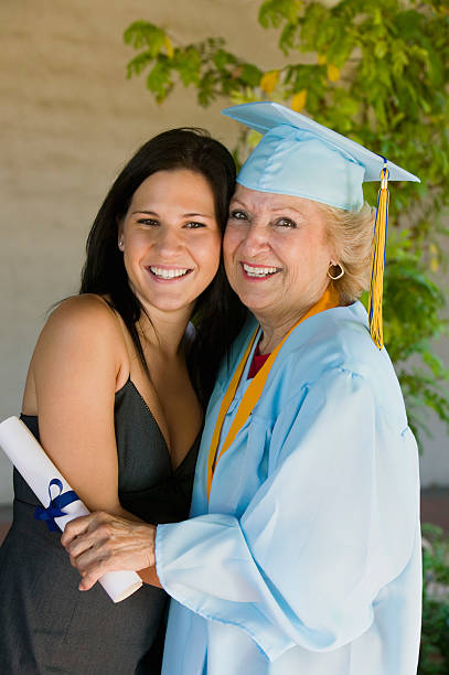 istock Senior Graduate and Grandchild 468843947