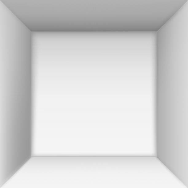 bildbanksillustrationer, clip art samt tecknat material och ikoner med box top view. - inside