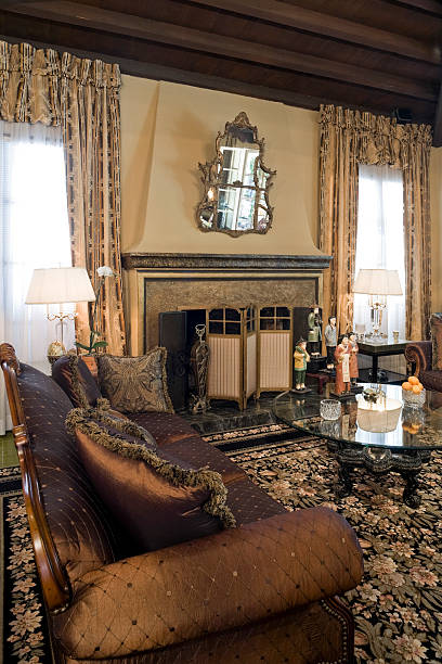 istock Luxury Living Room In House 468846918
