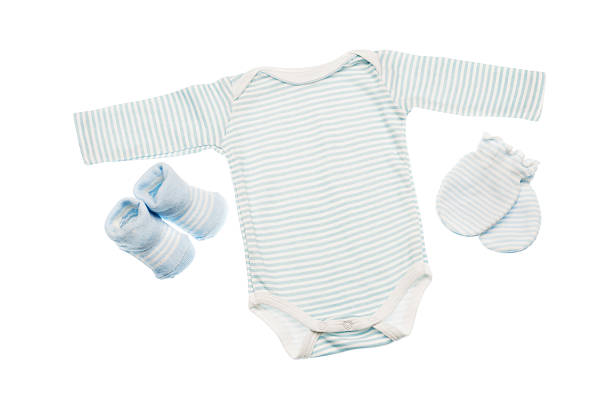 istock Object on white , clothes for baby close up 468847354