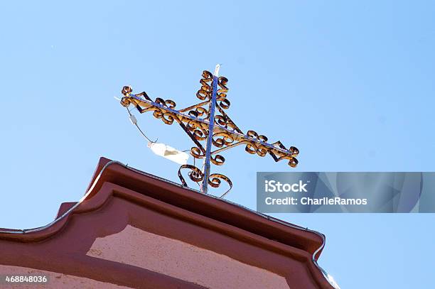 Church Of La Crucecita Huatulco Mexico Croix Close Up Stock Photo - Download Image Now