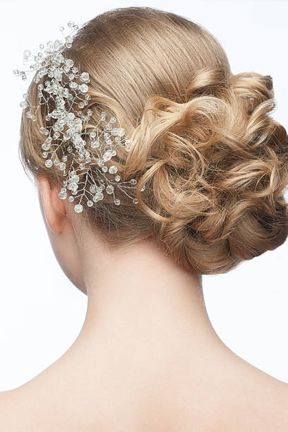 istock Hairstyle with hair accessory 468849395