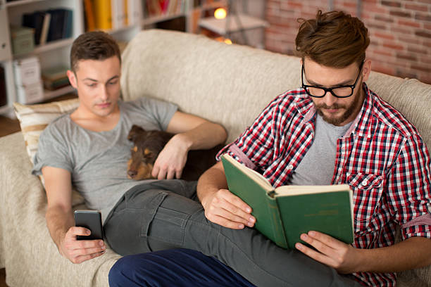 istock Young gay couple. 468851468