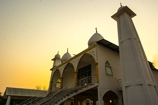 istock Beautiful Somdet mosque in Kalasin, Thailand 468851880