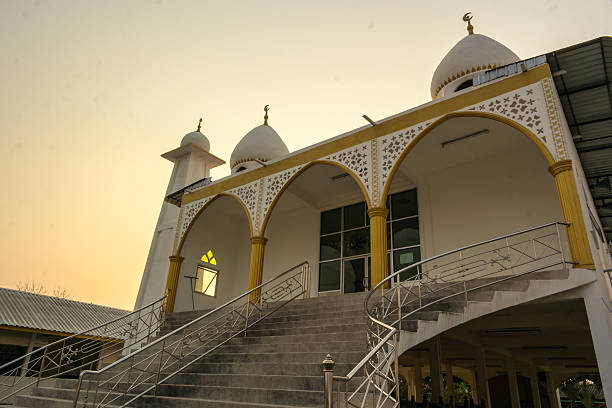 istock Beautiful Somdet mosque in Kalasin, Thailand 468851884