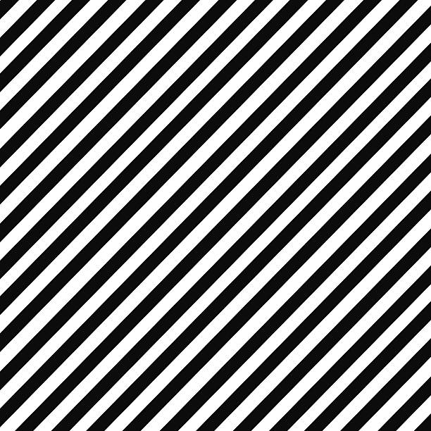 ilustraciones, imágenes clip art, dibujos animados e iconos de stock de blanco y negro de patrones de tira de corte diagonal - straight lines