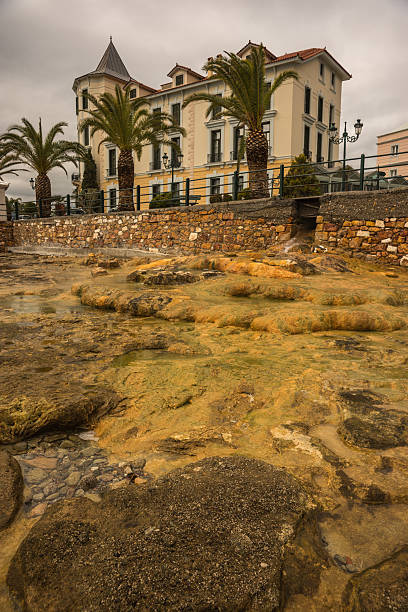 istock Thermal springs on the beach in Loutra Edipsou, Evia, Greece 468857640