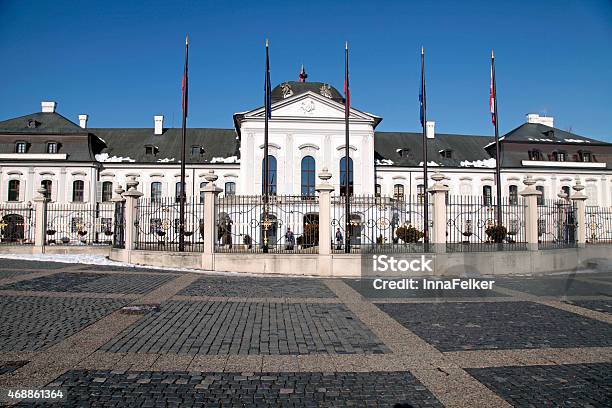 Grassalkovich Palace In Bratislava The Residence Of The Preside Stock Photo - Download Image Now