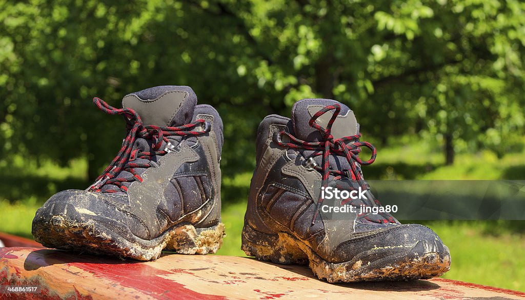 Paire de bottes de boue - Photo de Activité libre de droits