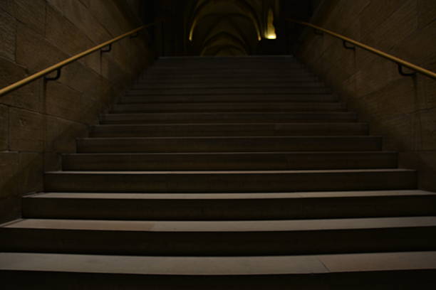 istock Stairs in church 468862225