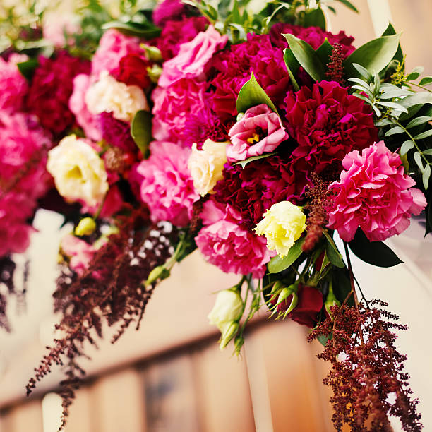 istock Flower decoration in wedding day 468867092