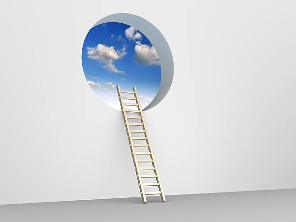 istock The ladder to sky 468867927