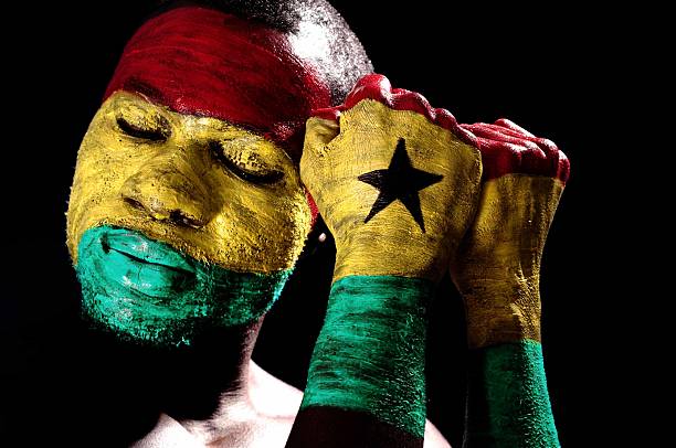 istock Ghana face painted Art 468868380