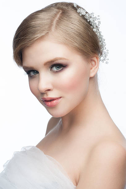 istock Girl with hairstyle and makeup 468869307