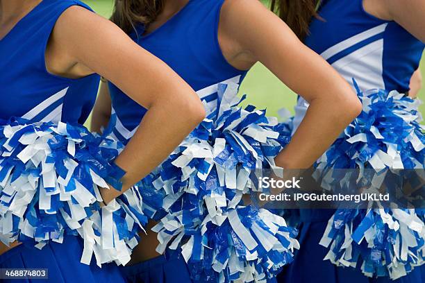 Cheerleader Pom Poms Stock Photo - Download Image Now - Cheerleader, Pom-Pom,  Cheering - iStock