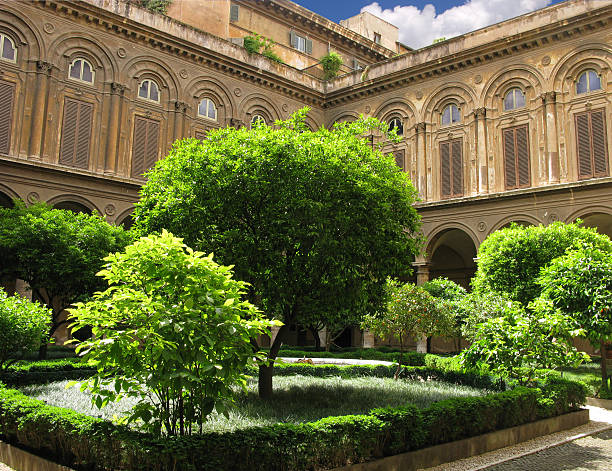istock Roman cloister 468877519