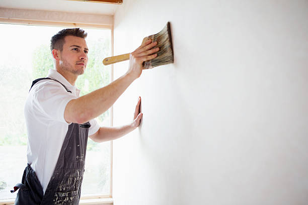 concentrer tandis que la décoration - painting house house painter repairing photos et images de collection