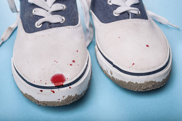 real blood in shoes