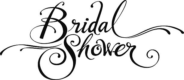 Bridal Shower vector art illustration
