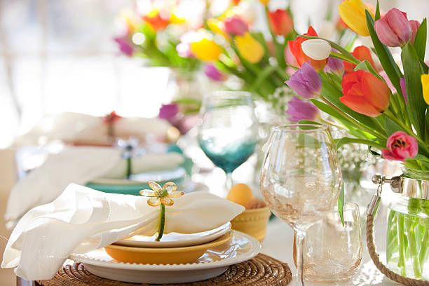 Mother's Day Dining Mother's Day Brunch brunch stock pictures, royalty-free photos & images