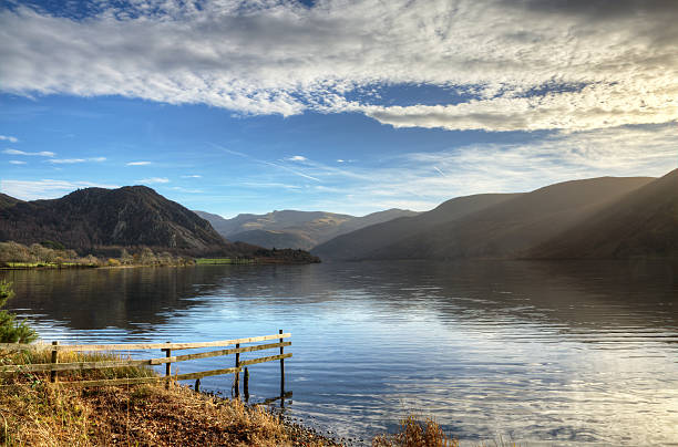 istock Ennerdale Water with foreground fence 468884611