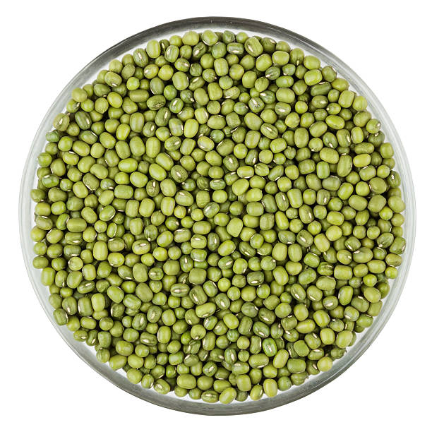 istock Mung beans isolated on white background with clipping path 468888005