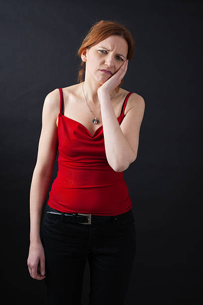 istock Beautiful woman doing different expressions in different sets of clothes 468888120