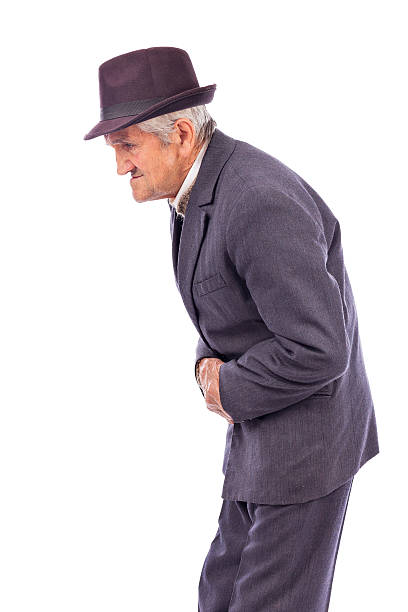 istock Old man with stomach pain 468889039