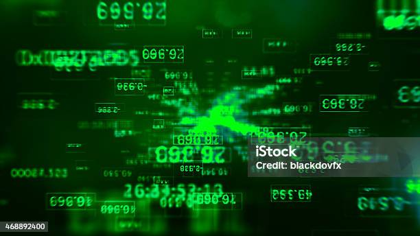Digital Data Code Example Data Code Digital Technology Stock Photo - Download Image Now - 2015 ...