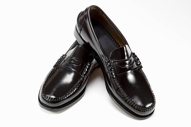 istock New man's pair of black shoes 468905063