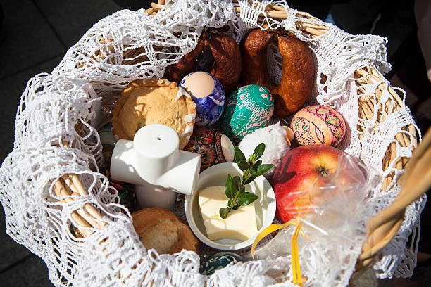 istock Easter in Poland -  blessing of food 468906144