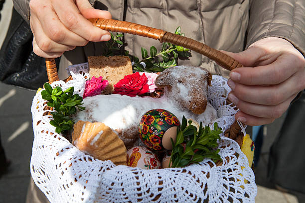 istock Easter in Poland -  blessing of food 468906148