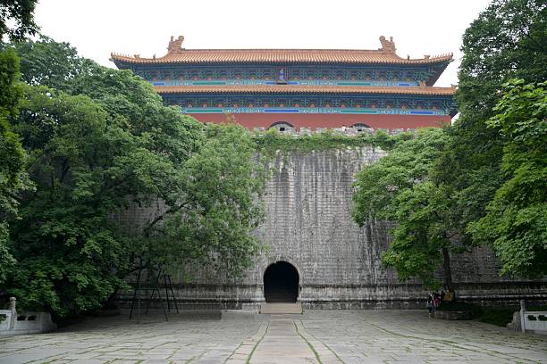 istock Ming Xiaoling Mausoleum imposing facade, Nanjing China 468906488