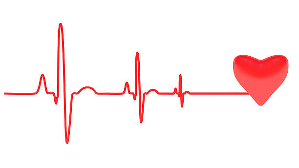 istock Heart Beats, Isolated On White Background 468906571