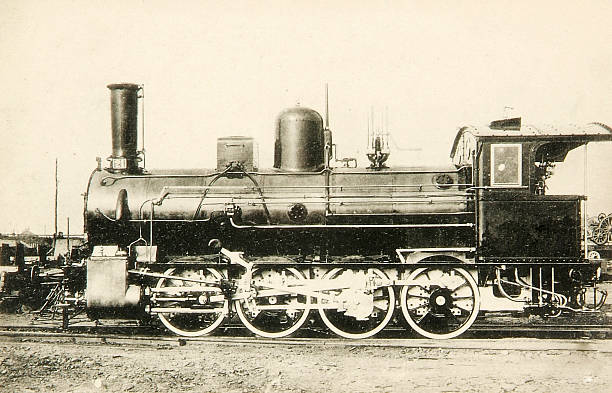 istock Antique steam locomotive 468909661