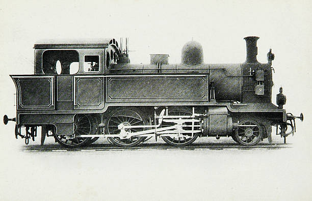 istock Antique steam locomotive 468909715